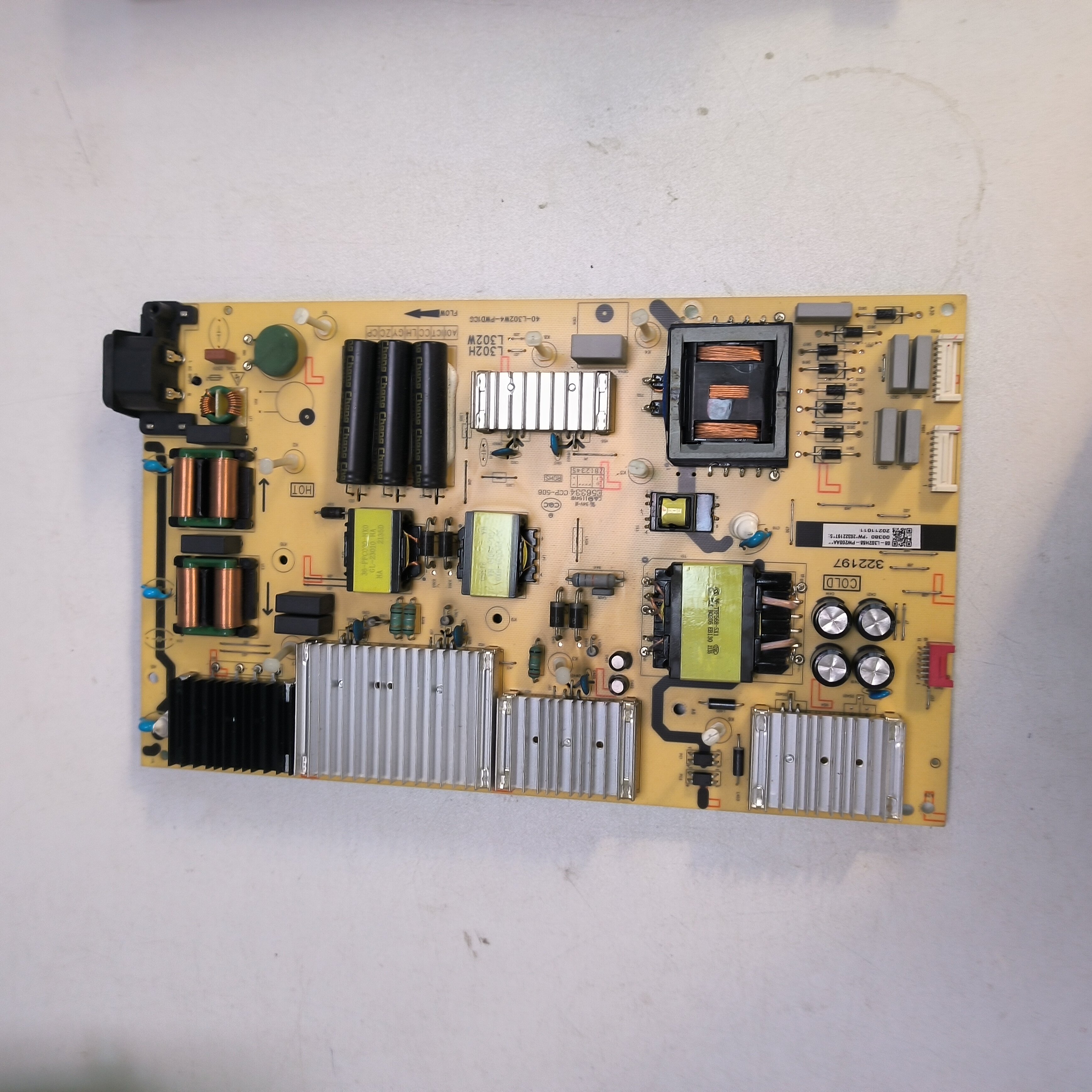 原装拆机TCL 75V2 75L8 75寸电视电源板 40-L302W4-PWD1CG