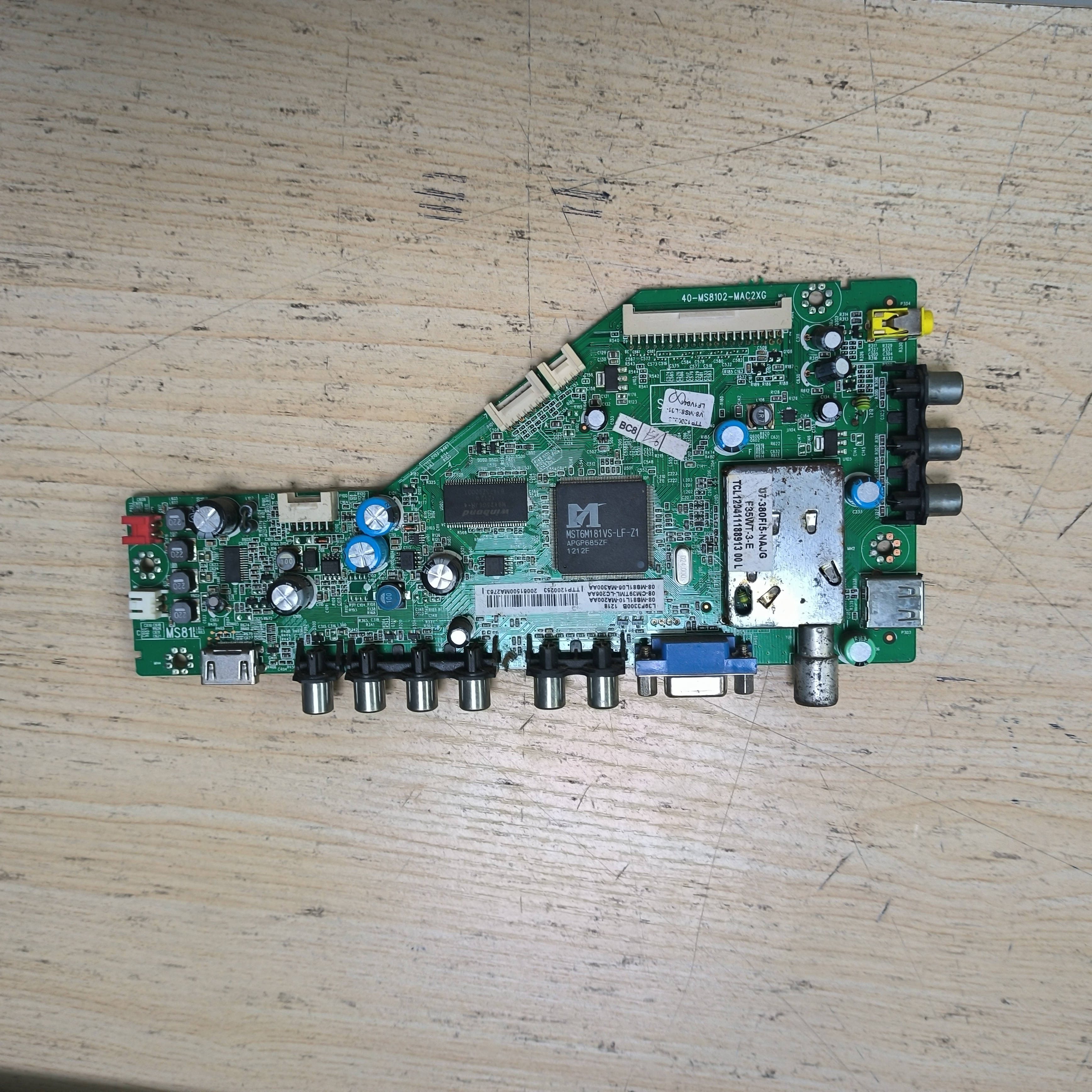 原装乐华L39F3300B主板40-MS8102-MAC2XG 屏LVF390CMTM