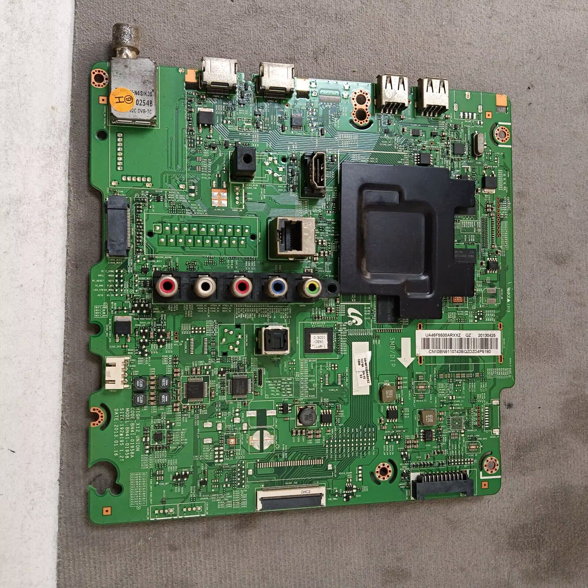原装三星UA46F5500AR液晶电视主板BN41-01958A屏CY-HF460BGLV1H