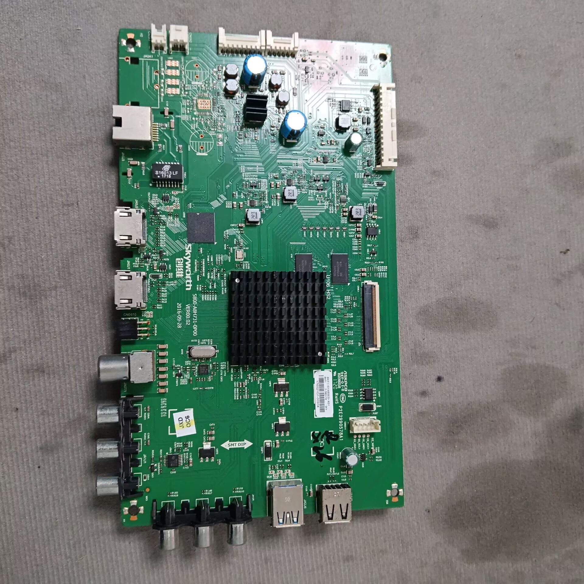 原装拆机创维55E5 主板 5800-A8H731-0P00 屏 RDL550WY  CD0-000