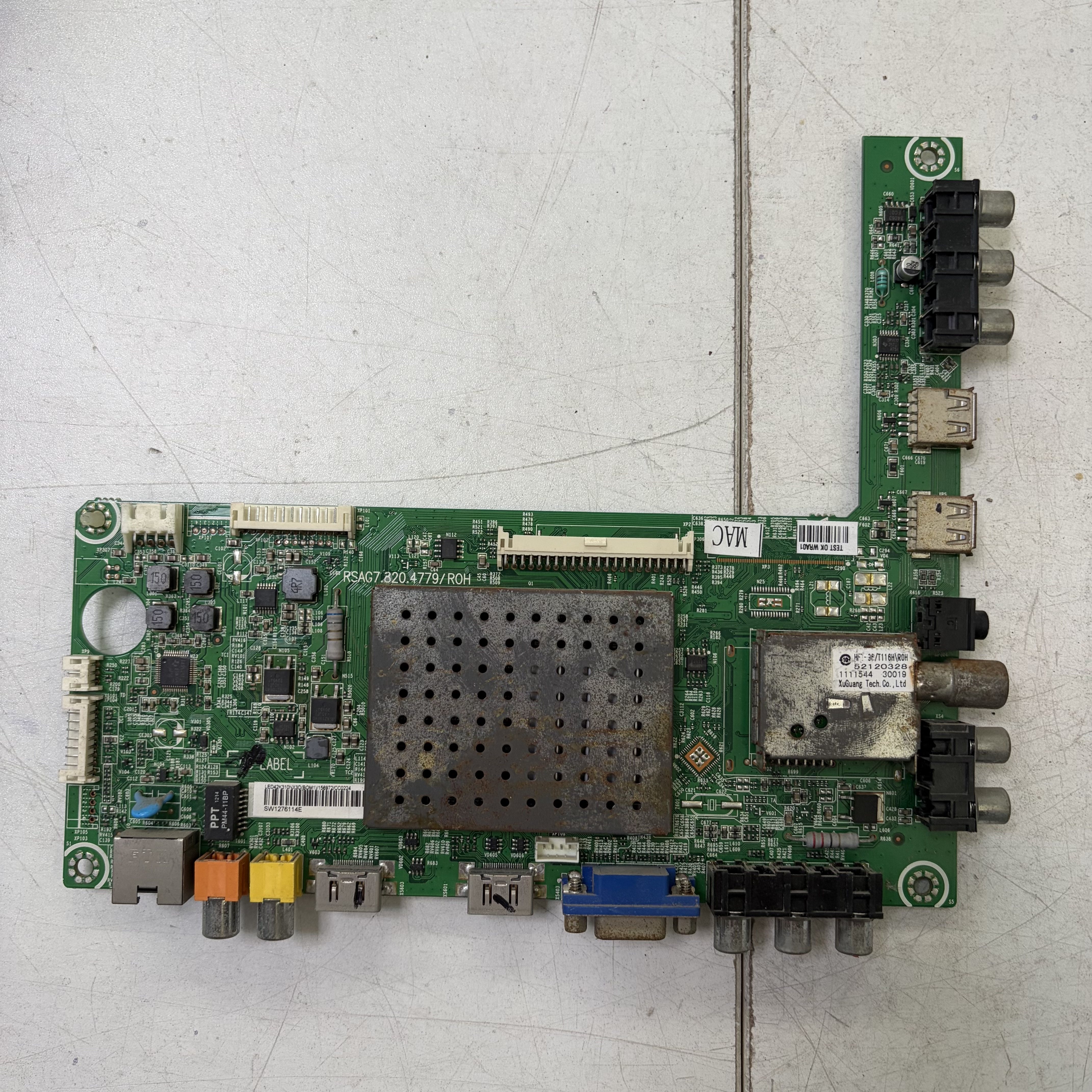 原装海信LED42K310NX3D 电视主板RSAG7.820.4779屏BE420FD-B51
