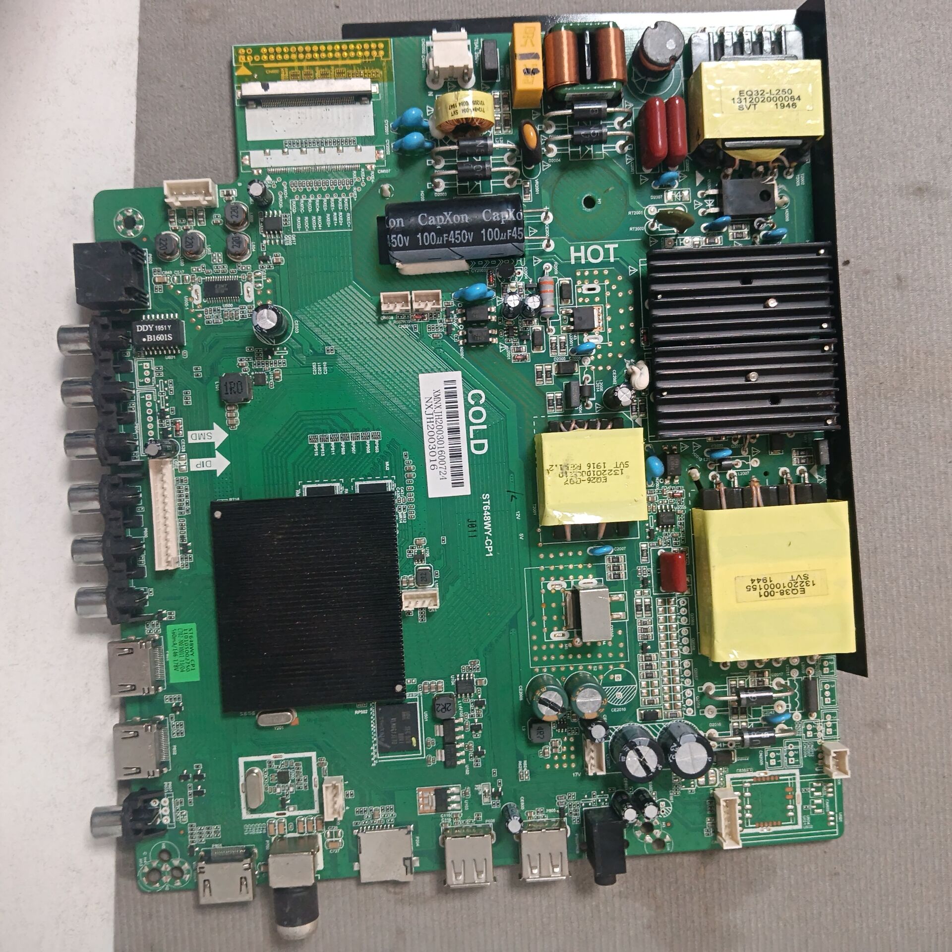 乐视 D55PPUC22主板ST648WY-CP1配屏 B0155GD182003016