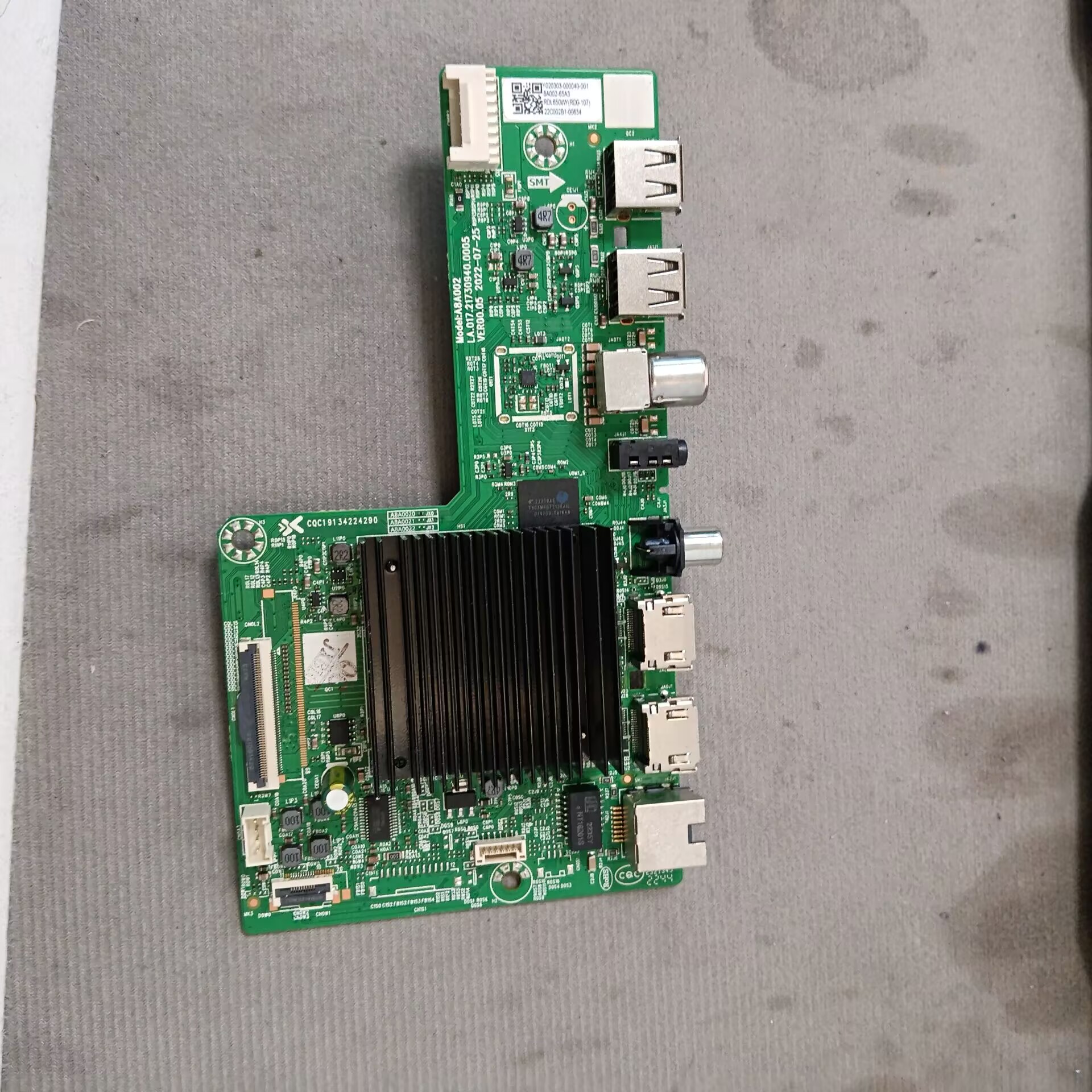 创维65A3主板LA.017.21730940.0005屏RDL650WY  RD0-107