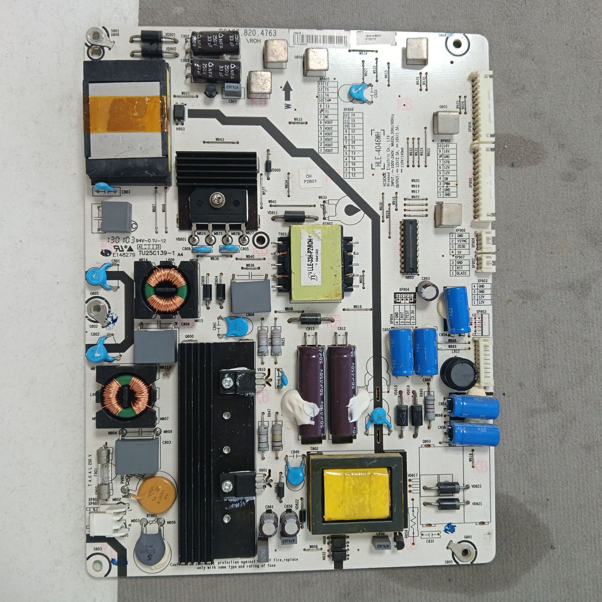 原装海信RSAG7.820.4763/ROH LED55/42/45/46/K310/610X3D