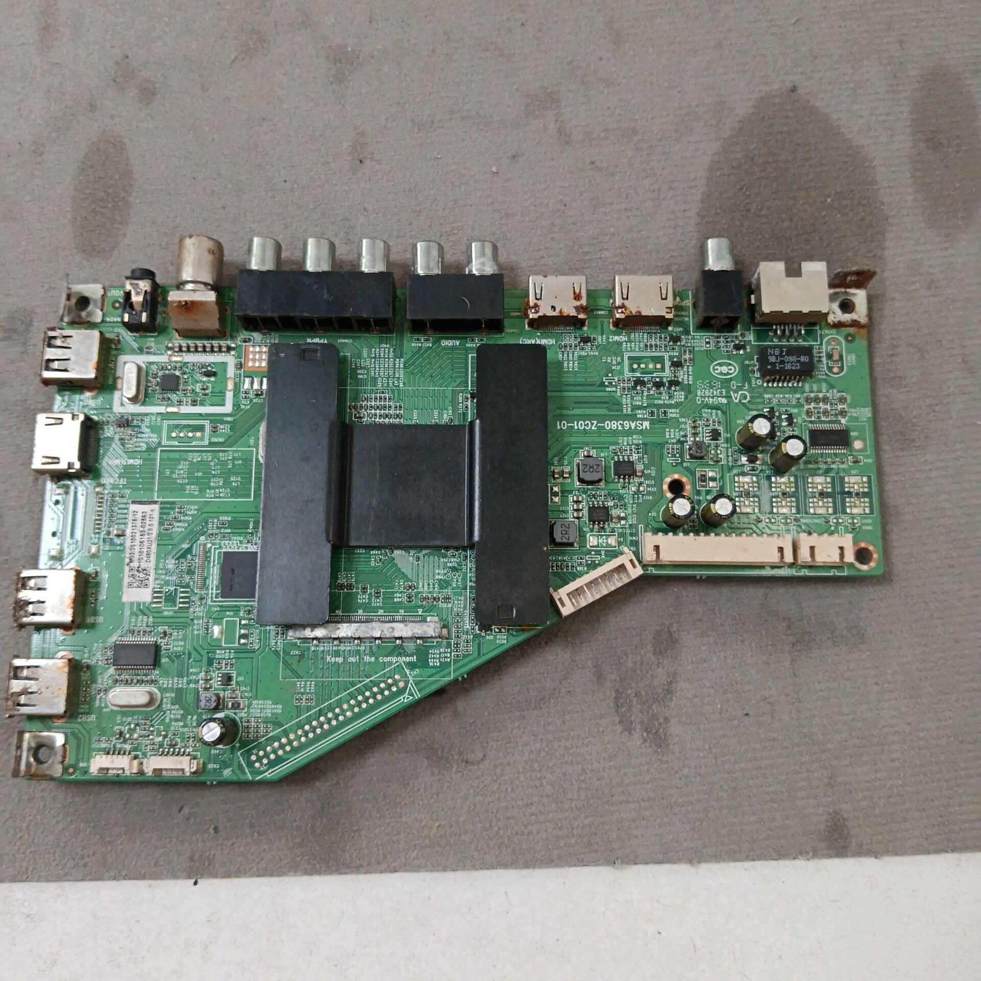 海尔 LS48H310G主板MSA6380-ZC01-01配屏LSC480FN02