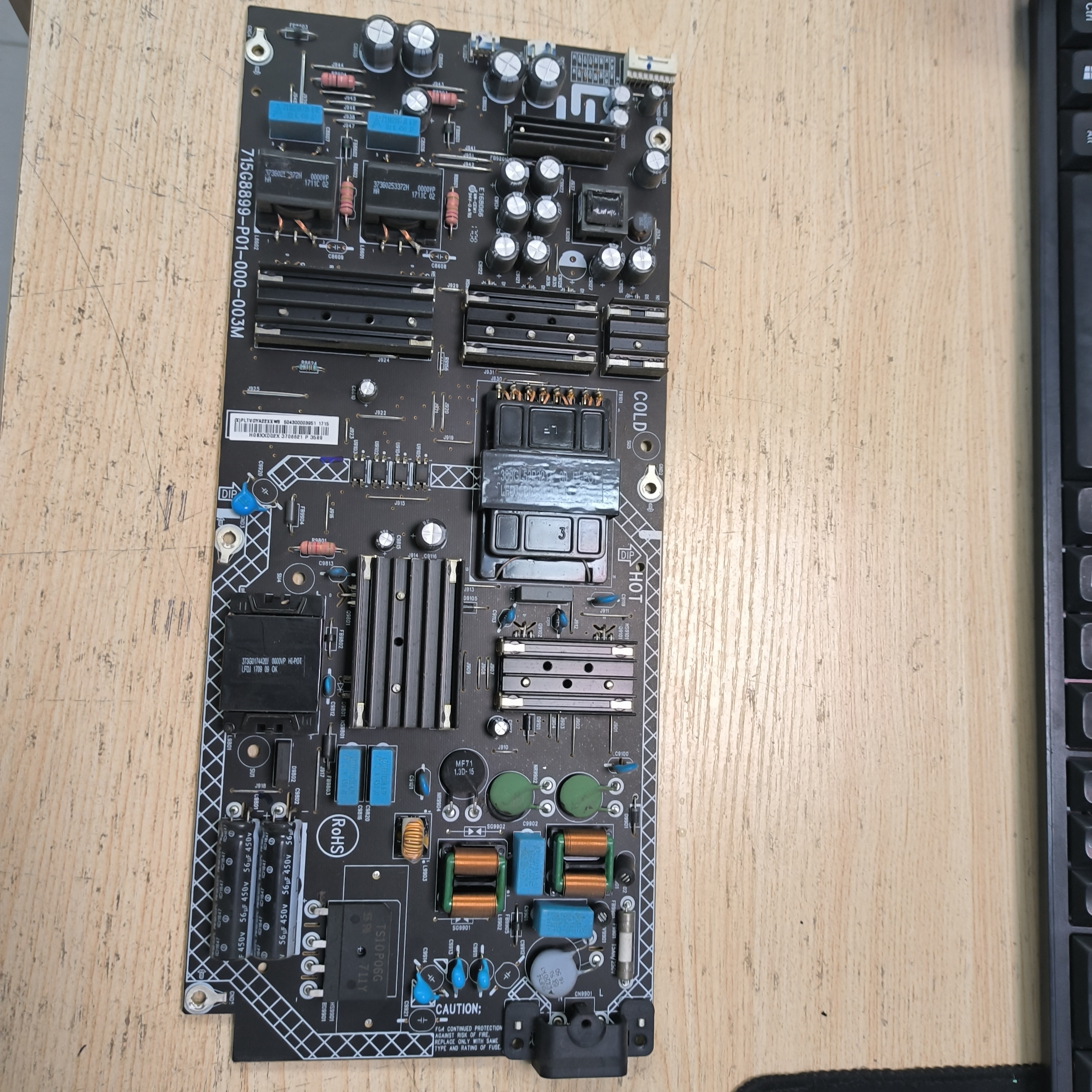 乐视D504FCNN D504FCN1 4X50M电视电源板715G8899-P01-000-003M