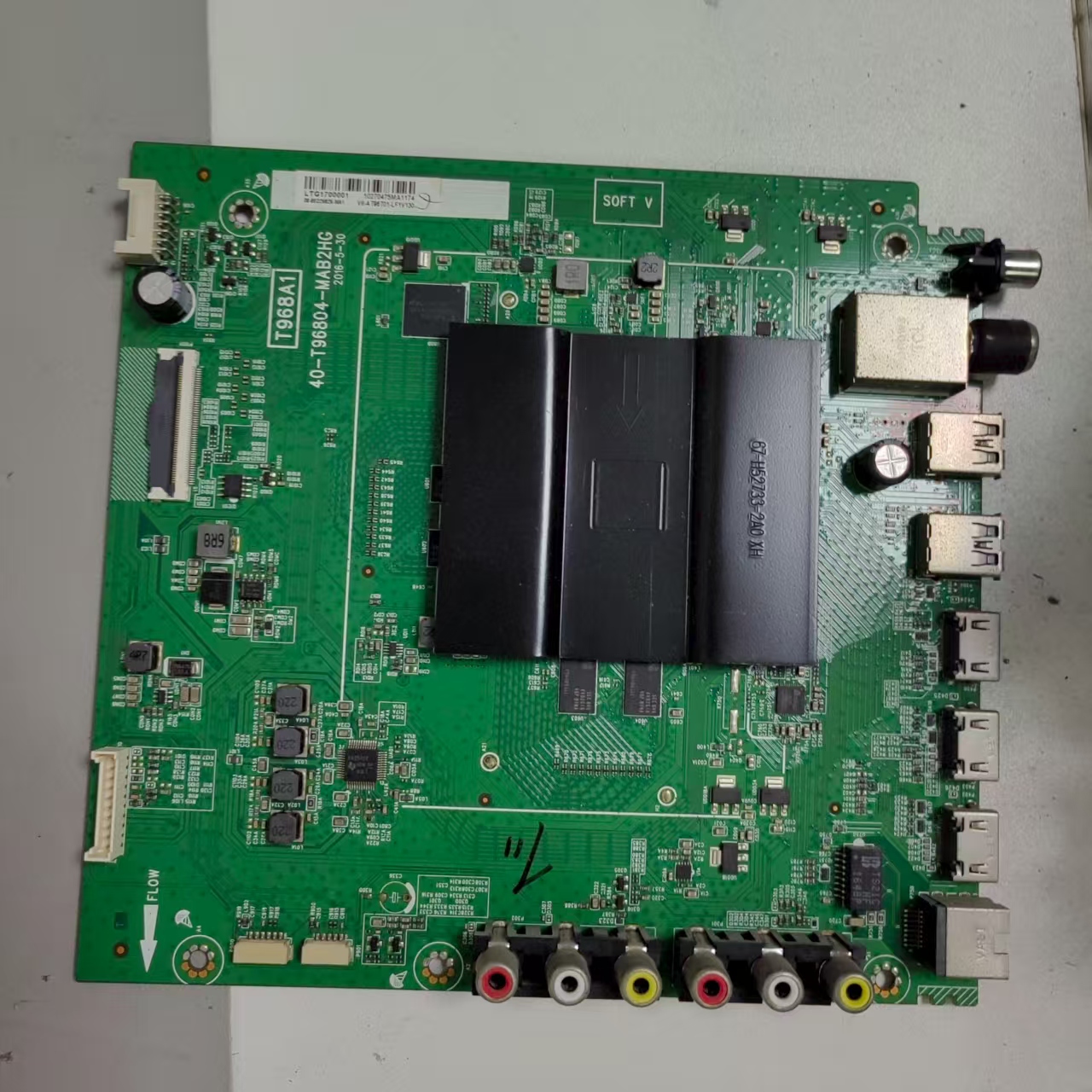 TCL L49P2-UD主板40-T96804-MAB2HG屏LVU490SS0T