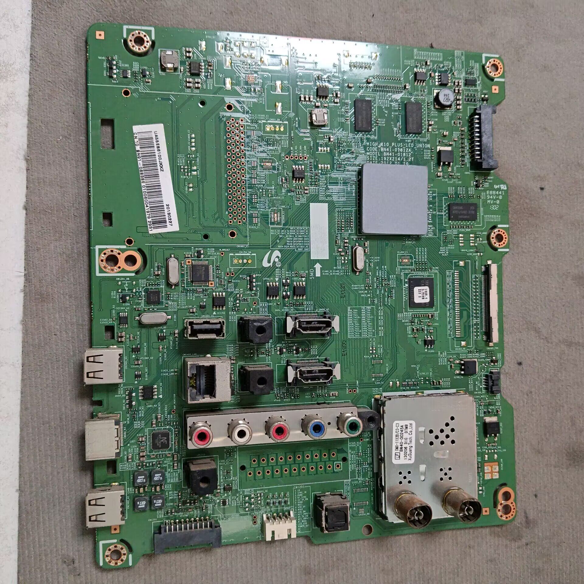三星 UA55ES6800J 主 BN41-01812A屏LTJS50HW08-H