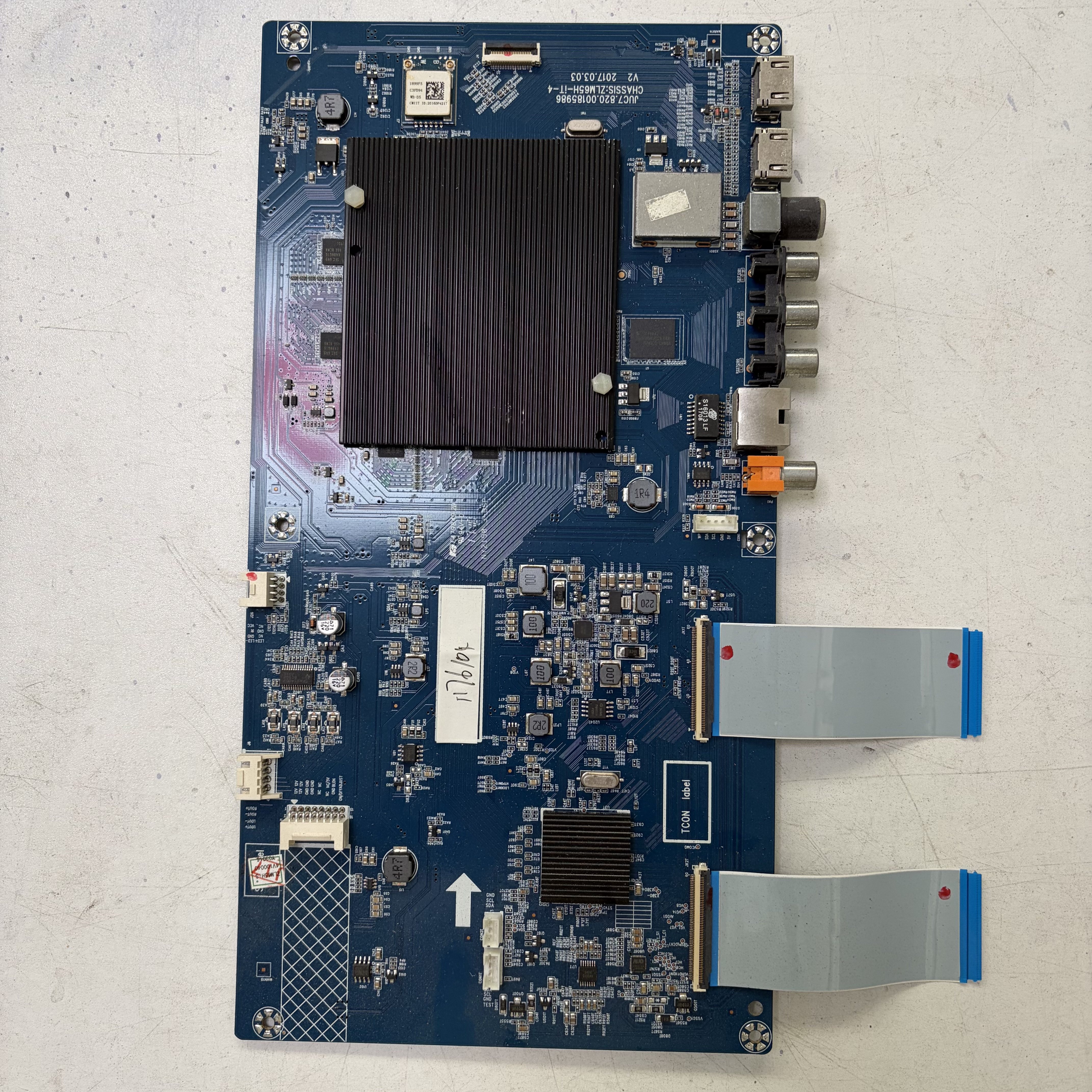 原装长虹50寸 主板JUC7.820.00185986屏C500U16-E4-A