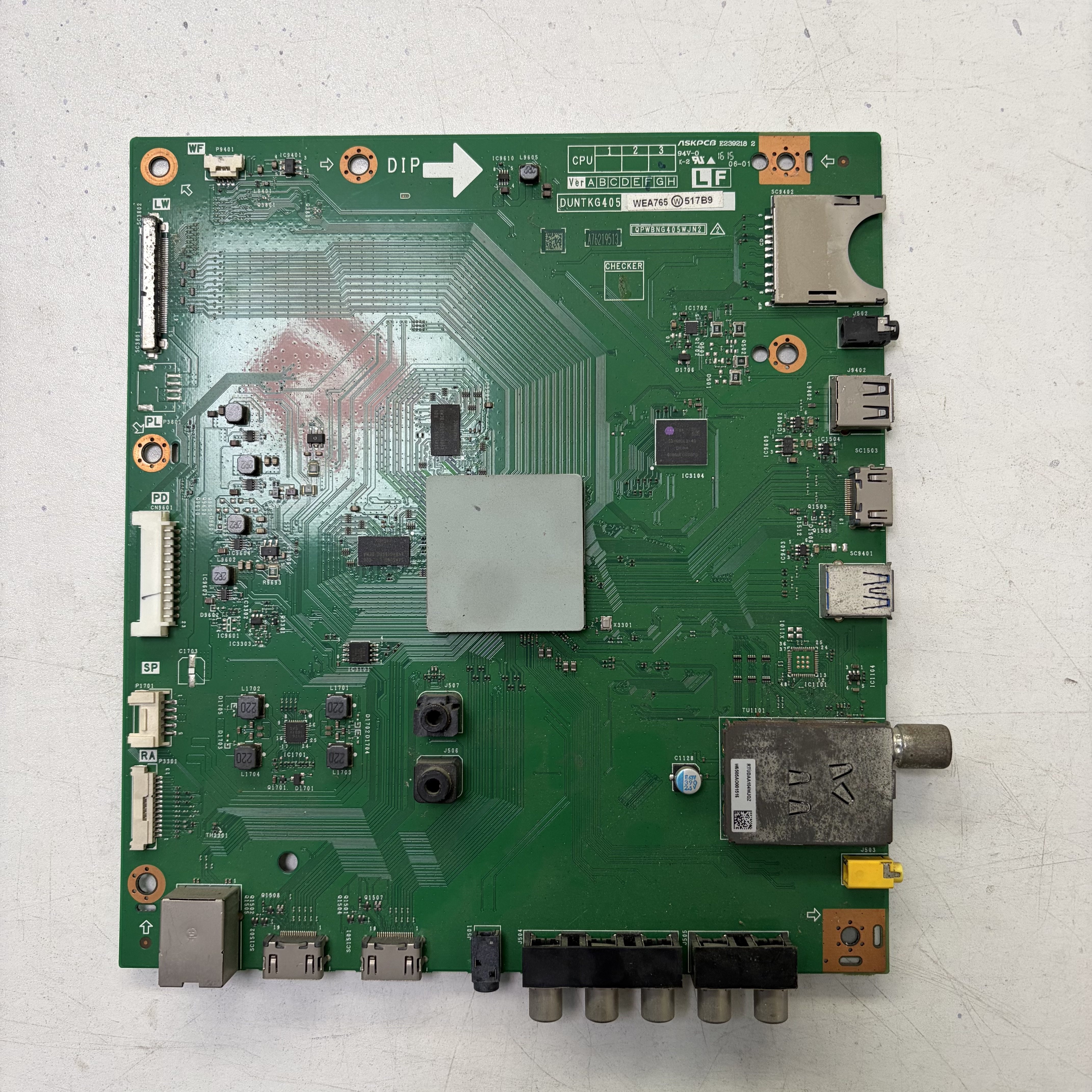 原装夏普LCD-50V3A主板 屏线 QPWBNG405WJN2屏V500HJ1-LE8测好