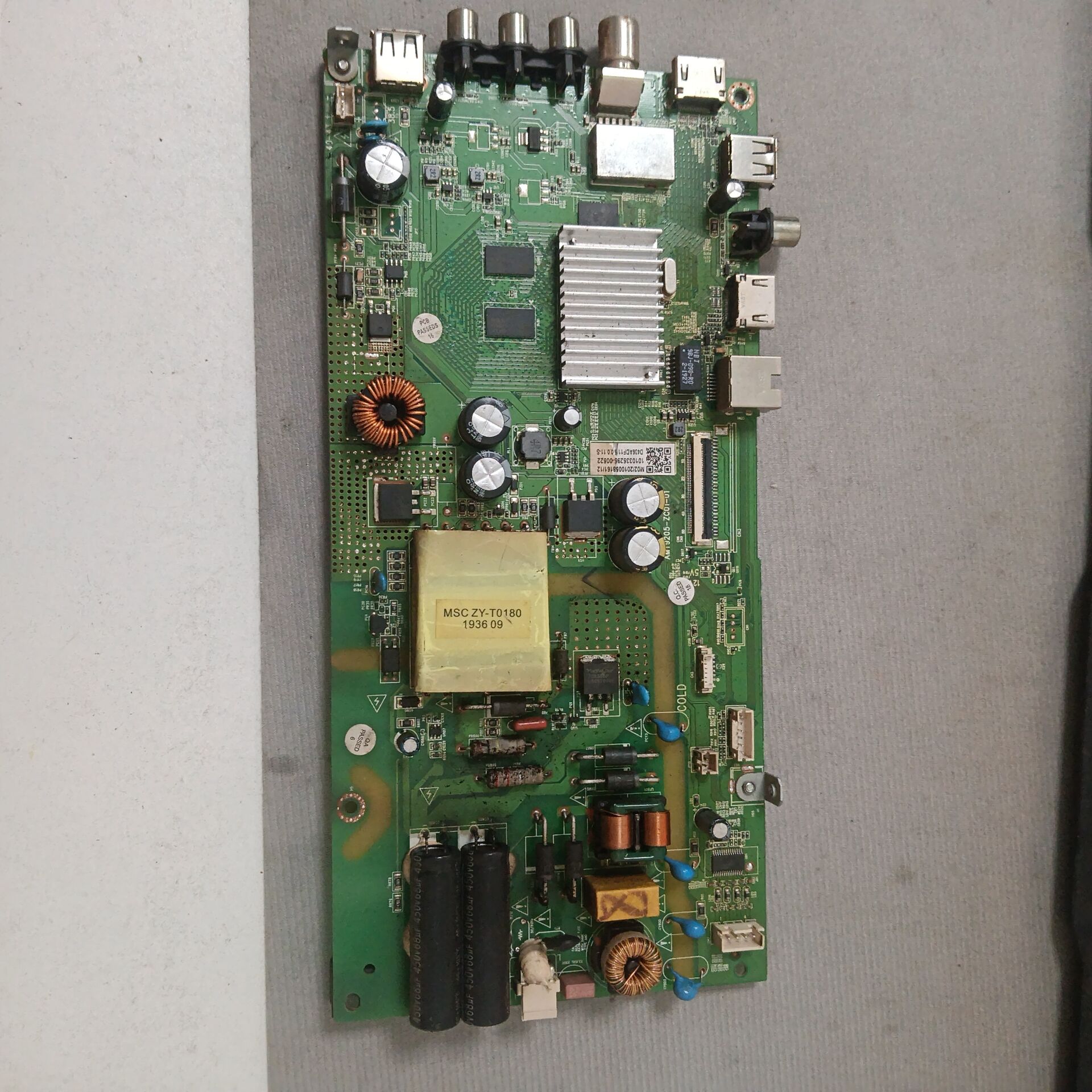 原装风行 43X1液晶电视主板AMT9205-ZC01-01屏CC430LV1D01