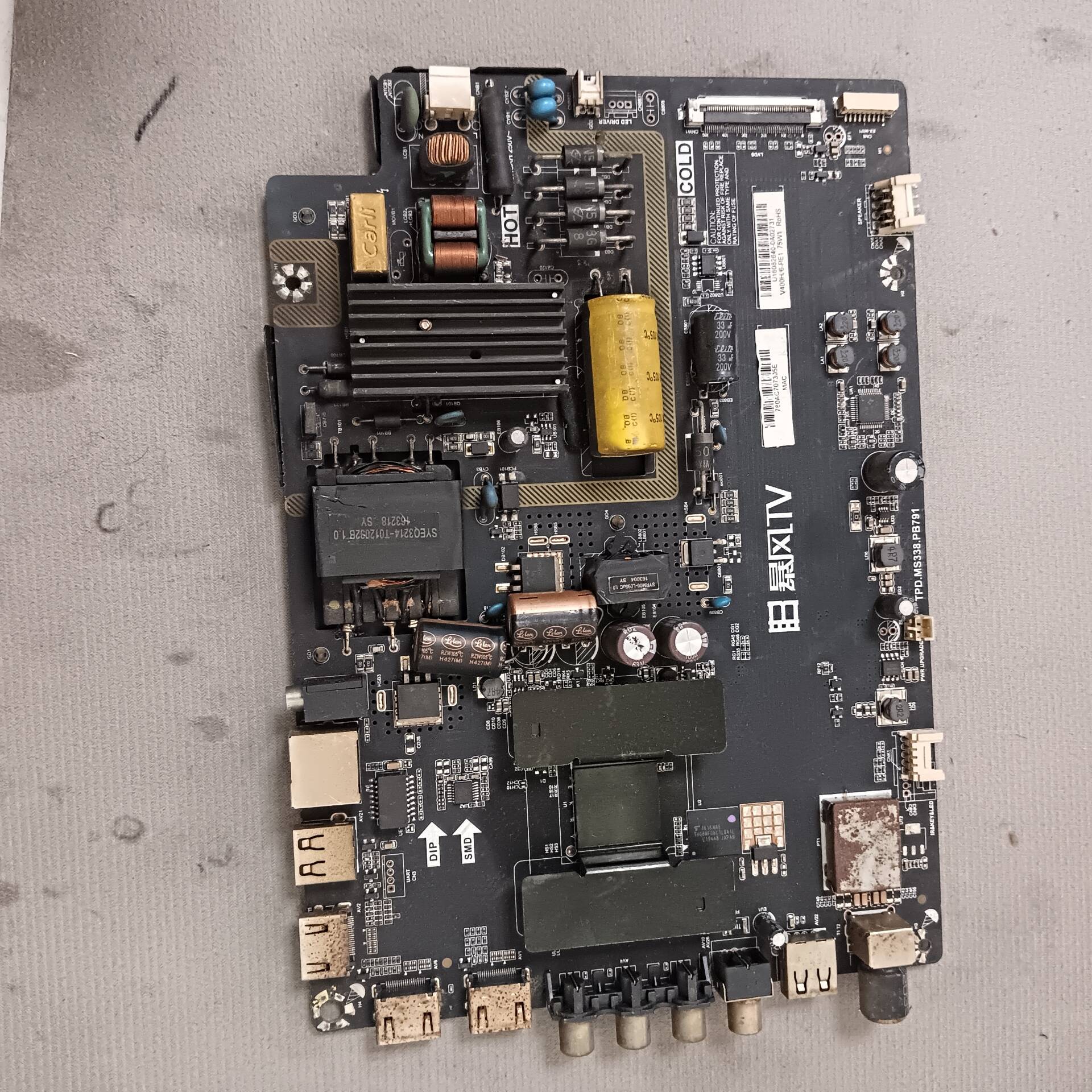 原装暴风TV B40C61主板TPD.MS338.PB791配屏V400HJ6-PE3