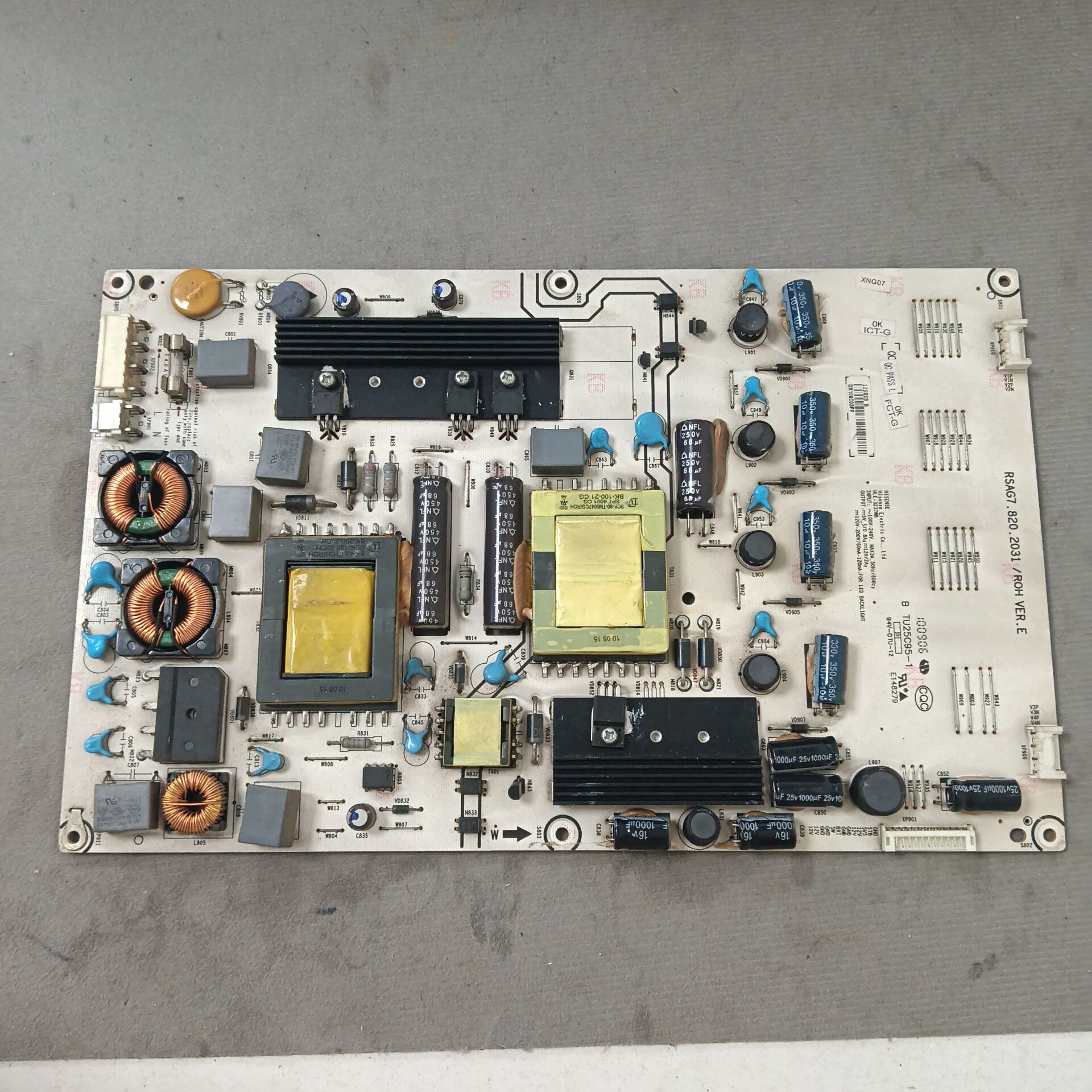 原装 海信LED37T28KV电源板RSAG7.820.2031