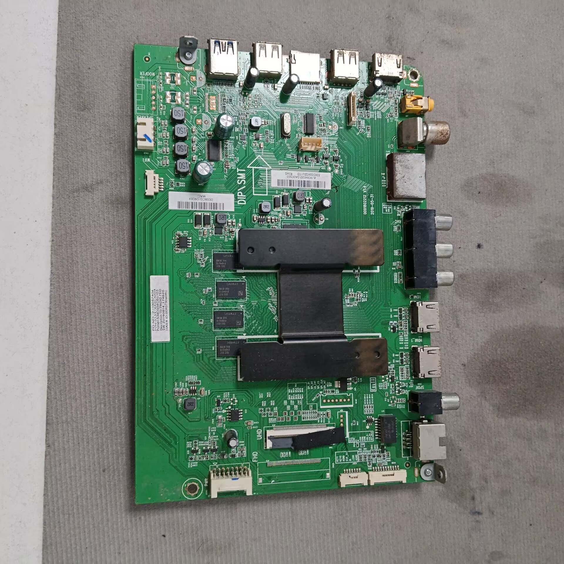 海尔LU55C61主0091802212A屏ST5461007-7