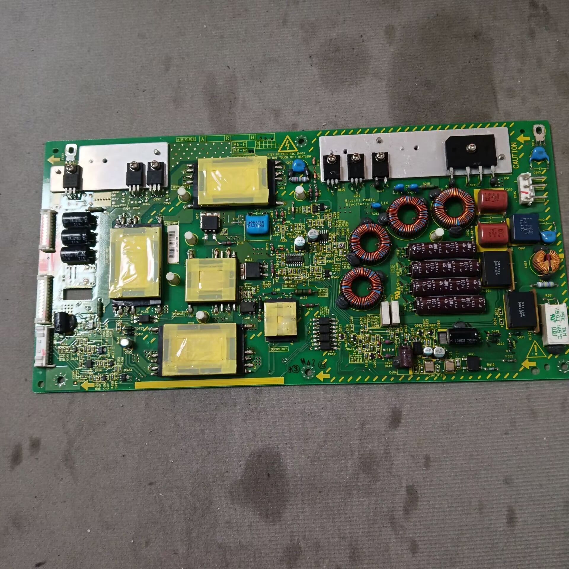 日立UT37-MX08CW电源板1CA1081 A PB-F PS-91WW