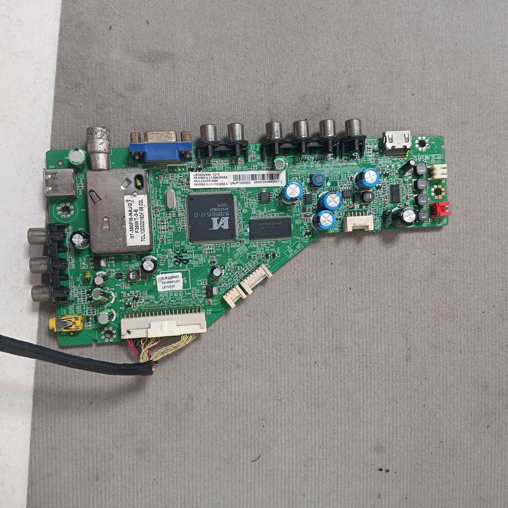 原装先锋LED46U500C主板40-MS8102-MAC2XG屏LTA460HM06