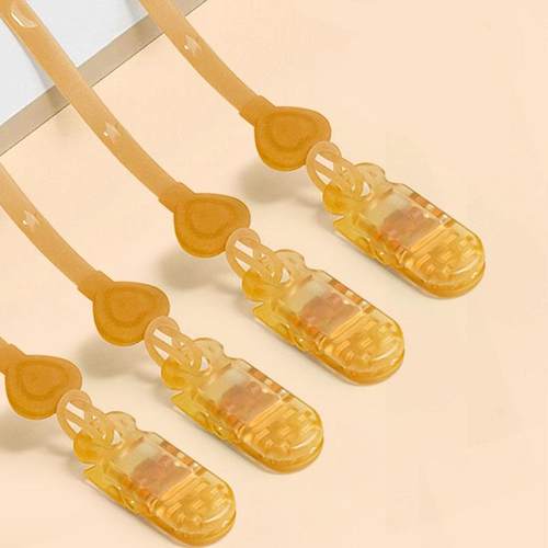 牙胶防掉链链硅胶婴儿磨牙