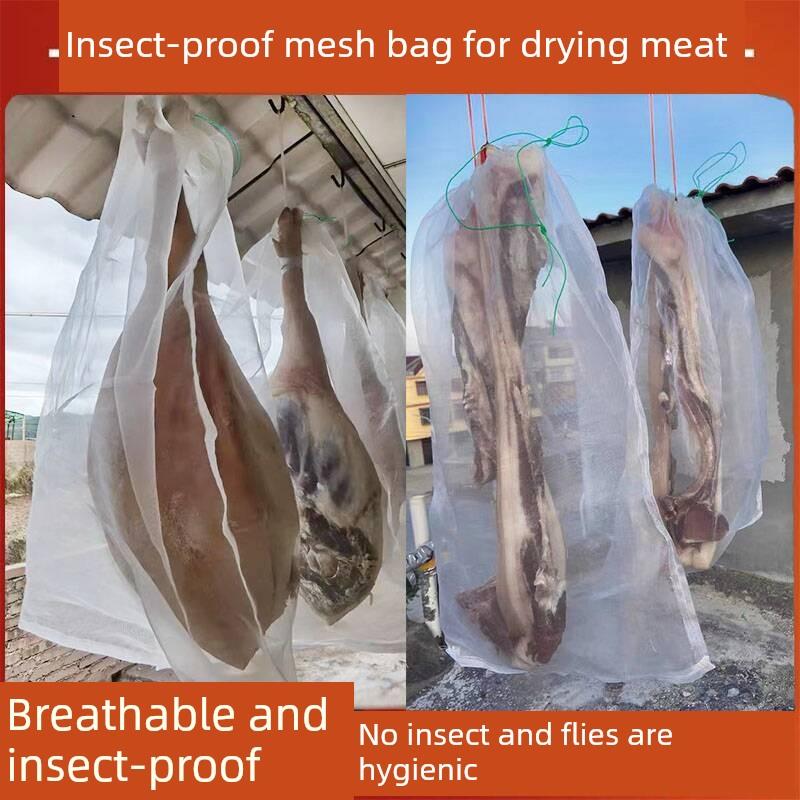 晒腊肉防蝇网袋尼龙腊鸭板