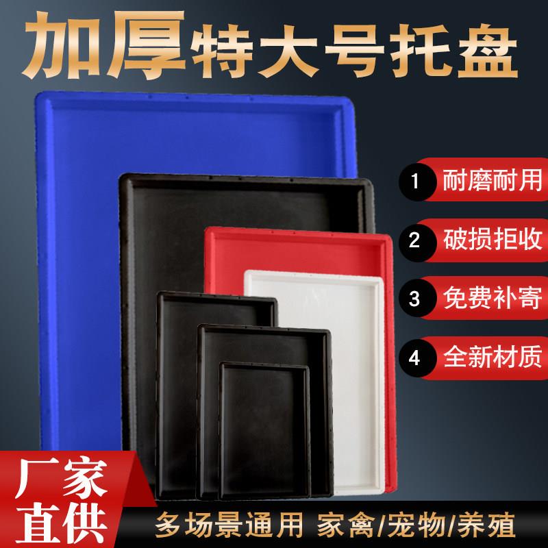 鸟笼接粪托盘加厚大号粪便特大号笼子盘底部宠物狗笼板塑料长方形