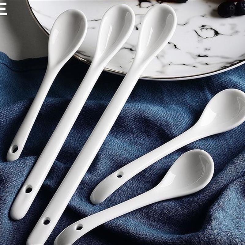 勺子长柄盐勺食品级ins家