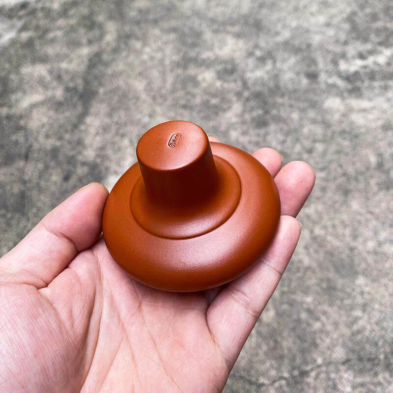盖置圆锥老安顺紫砂原矿朱泥手拉壶高档仿古花瓶托架茶壶盖托多款