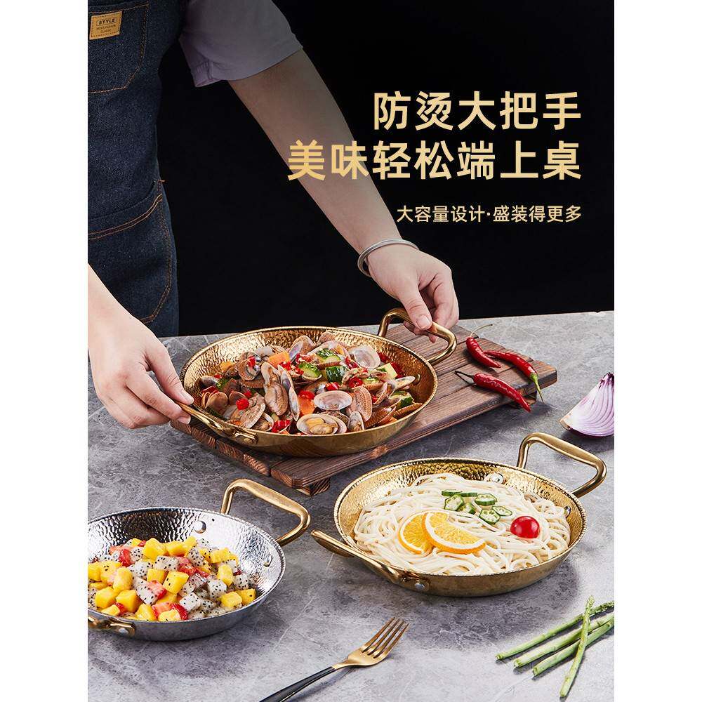 日式寿喜锅锅具电磁炉干锅锅具酒精锅平底干锅锅商用卜卜贝海鲜锅