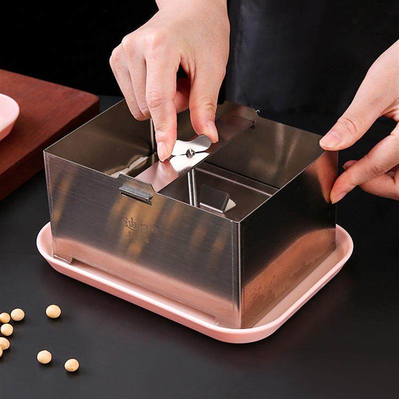 家用小型豆腐制作机304不锈钢做卤水豆腐自制压盒子工具豆腐全套