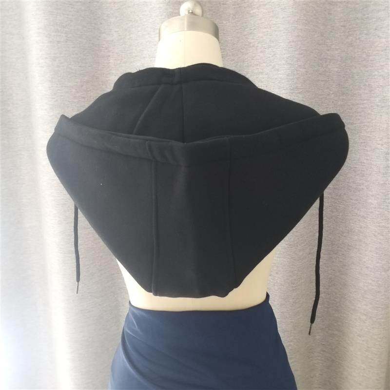 帽子假领子羽绒服棉校服单