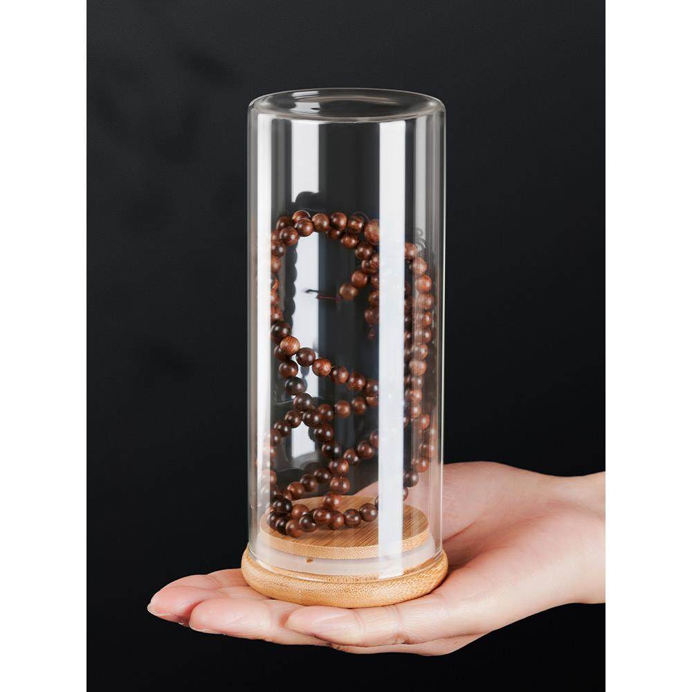 文玩密封罐核桃收纳盒沉香养香装珠的手链佛珠手串核桃盒子玻璃瓶,饰品/流行首饰/时尚饰品新,首饰盒,淘宝优惠券,粉丝福利购,淘宝优惠卷