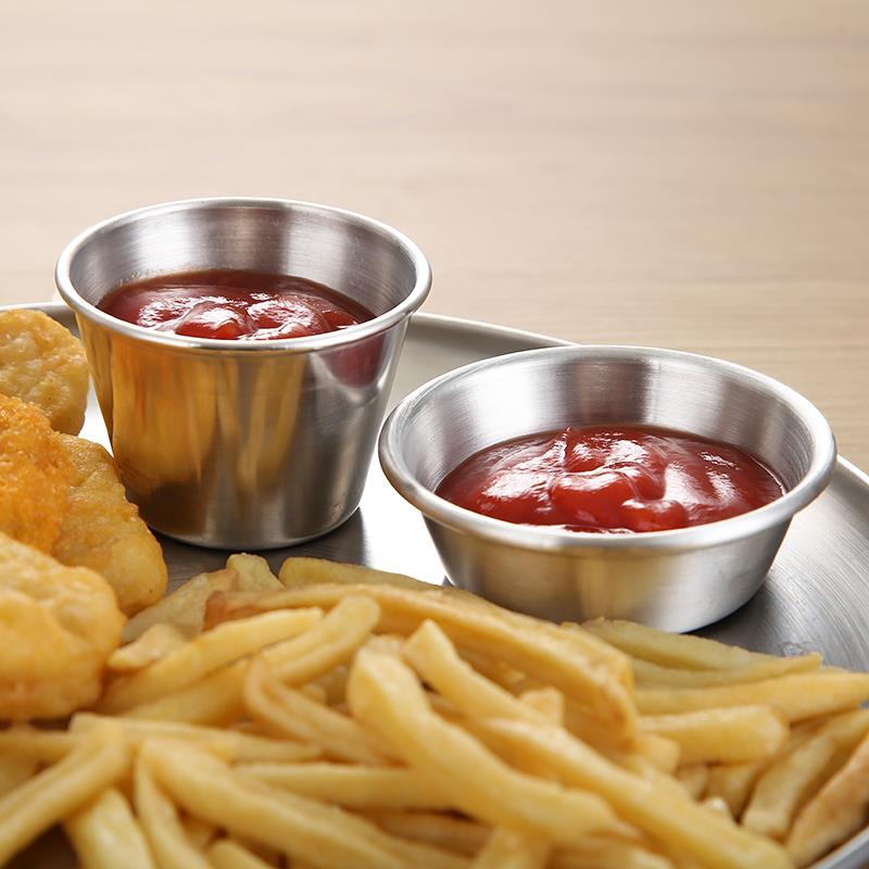 不锈钢蘸料碟韩式酱料碟酱