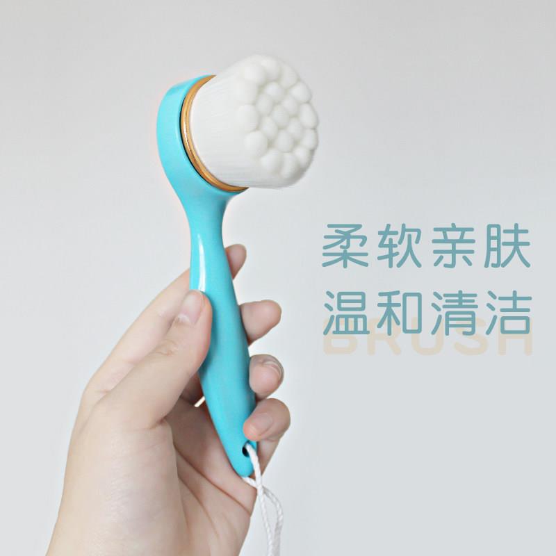 洗脸刷软毛清洁毛孔刷子长柄手动猫爪洁面刷脸部清洁工具懒人专用