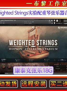 实验配重琴弦乐器音色-Hopkin Instrumentarium Weighted Strings
