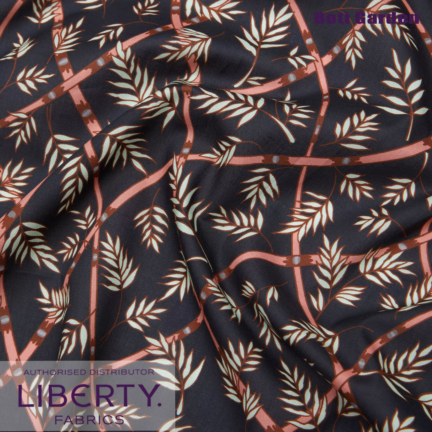 伯缇花园 Liberty正品Bamboo Trellis 竹棚 服装手作面料英国进口