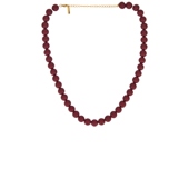 春节穿搭 珠饰项链 Casa Clara LOU 红色 REVOLVE小众新款