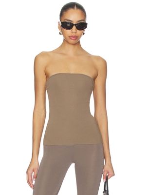 Entire Studios BANDEAU 上装 revolve小众新款 棕黄色