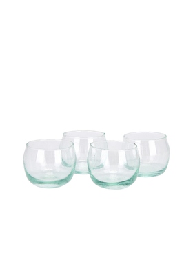 Verve Culture Set Of 4 Stemless Wine Goblets 白色REVOLVE小众