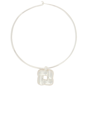 Jenny Bird WOVEN SQUARE 贴颈项链 revolve小众新款