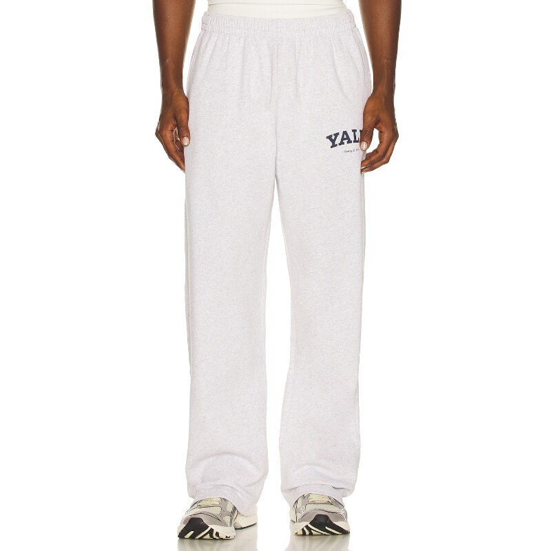 Sporty & Rich YALE 运动阔脚长裤REVOLVE小众新款