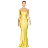 Dress Shona 黄色REVOLVE小众 Spliced Maxi Joy Sofia