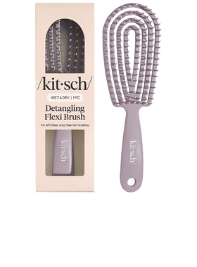 Kitsch DETANGLING FLEXI BRUSH 梳子  紫色 秋冬新品REVOLVE