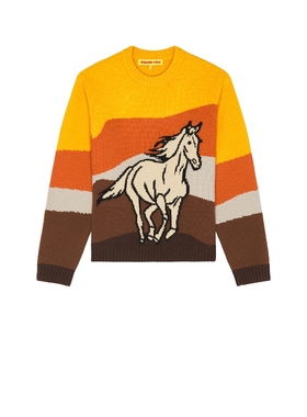 [冬季新品]Round Two MUSTANG 毛衣 深黄色REVOLVE小众新款