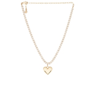 Luminous 金属金色REVOLVE小众新款 Love Necklace Tennis Ettika