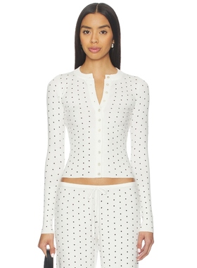 Frankies Bikinis LENON CLOUD KNIT 毛衣 白色REVOLVE小众新款