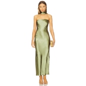 SNDYS 橄榄色REVOLVE小众新款 ANGELINA 裙子