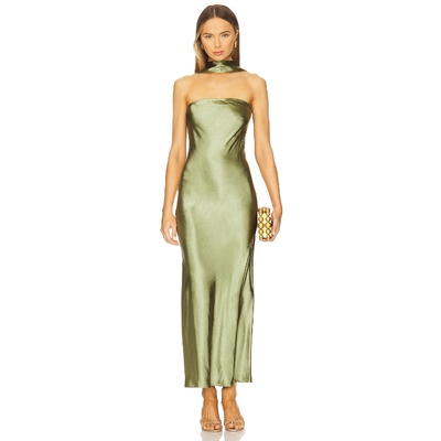 SNDYS ANGELINA 裙子 橄榄色REVOLVE小众新款