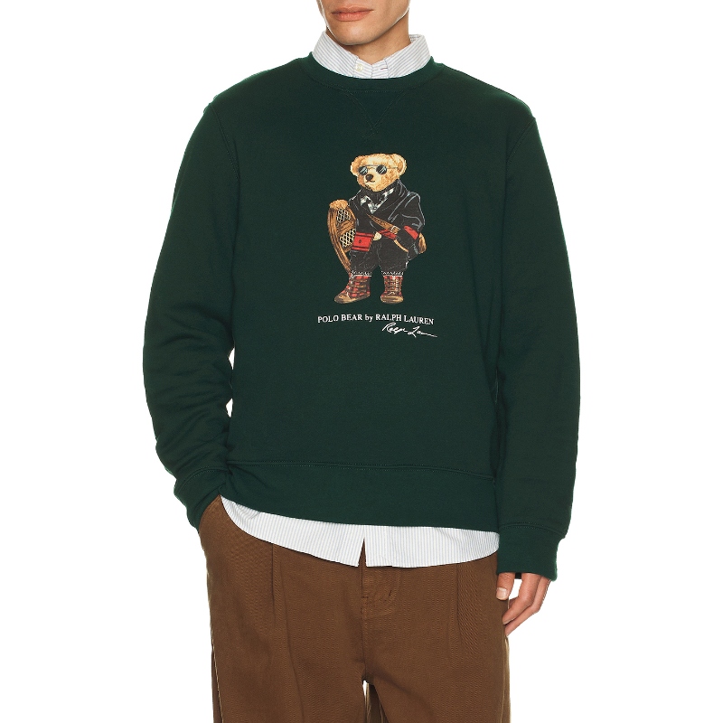 Polo Ralph Lauren 拉夫劳伦 运动衫 绿色 老钱风REVOLVE小众新款