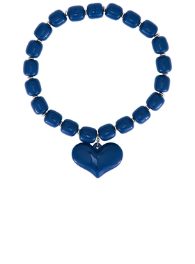 Julietta AMORE 垂褶项链 蓝色REVOLVE小众新款