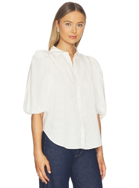 Citizens of Humanity ANYA 衬衫 revolve小众新款 奶油色