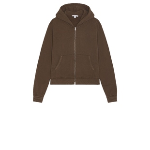 Jaded 新品 London 连帽衫 外套REVOLVE小众 巧克力色男款 冬季