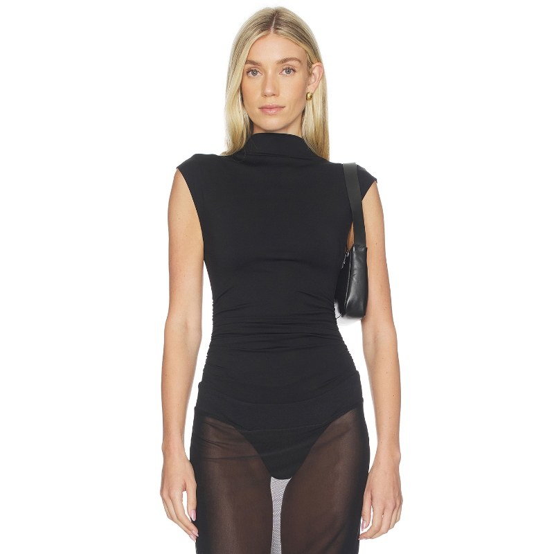 Good American 紧身服 黑色 y2k辣妹风REVOLVE小众新款